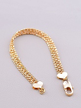 картинка Браслет 'XUPING' 19 см (позолота 18к) от магазина Wolves