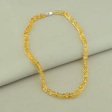 картинка Бусы 'SUNSTONES' Цитрин 45 см от магазина Wolves