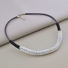 картинка Подвеска Чешский хрусталь Бисер 47 см от магазина Wolves