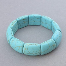 картинка Браслет Бирюза 18 см от магазина Wolves