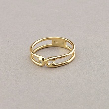 картинка Кольцо 'XUPING' Фианит (позолота 18к) от магазина Wolves