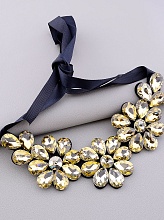 картинка Подвеска 'FJ' Фианит Ткань 60 см от магазина Wolves