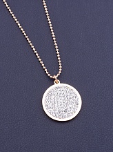 картинка Подвеска 'XUPING' Фианит 47 см (позолота 18к) от магазина Wolves