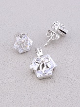 картинка Серьги+Кулон 'XUPING' Фианит  (родий) от магазина Wolves