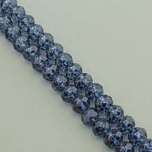 картинка Нитка Чешский хрусталь 42 см 8 мм (Без замка) от магазина Wolves