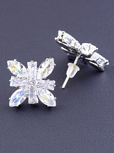 картинка Серьги 'FJ' Фианит от магазина Wolves