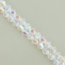 картинка Нитка Чешский хрусталь 32 см 8 мм (Без замка) от магазина Wolves