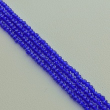 картинка Нитка Чешский хрусталь 39 см 3 мм (Без замка) от магазина Wolves