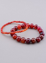 картинка Браслет 'SUNSTONES' Агат 17 см от магазина Wolves