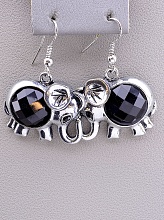 картинка Серьги Агат (гипоаллергенное) от магазина Wolves