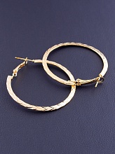 картинка Серьги 'Fashion' 40х1мм от магазина Wolves