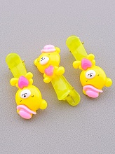 картинка Невидимка+Резинка 3 шт Пластик от магазина Wolves