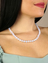 картинка Элитные Бусы Лунный камень на карабине от магазина Wolves