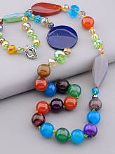 картинка Бусы Агат 80 см от магазина Wolves