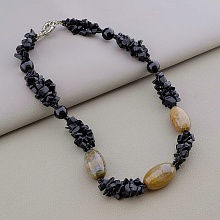 картинка Бусы+Браслет Агат 48 см от магазина Wolves