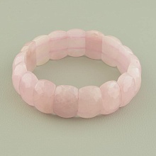 картинка Браслет Розовый кварц 19 см от магазина Wolves