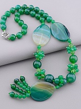 картинка Бусы Агат 55 см от магазина Wolves