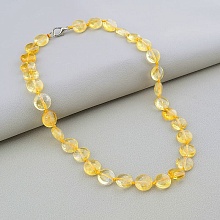 картинка Бусы Цитрин 41 см от магазина Wolves