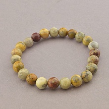 картинка Браслет 'SUNSTONES' Яшма 19 см от магазина Wolves