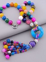 картинка Бусы Агат 62 см () от магазина Wolves