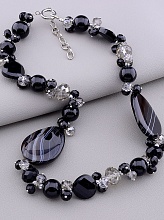 картинка Бусы Агат 46 см от магазина Wolves