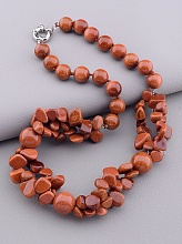 картинка Бусы Авантюрин 55 см от магазина Wolves