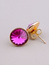 картинка Серьги Swarovski 'XUPING' (позолота 18к) от магазина Wolves