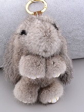 картинка Брелок Норка Мех натуральный от магазина Wolves