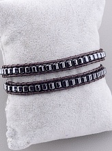 картинка Браслет Гематит 37 см () от магазина Wolves