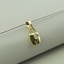 картинка Кулон 'XUPING' Фианит  (позолота 18к (лимонная)) от магазина Wolves