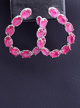 картинка Серьги 'XUPING' Фианит  (родий) от магазина Wolves