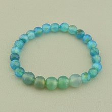 картинка Браслет 'SUNSTONES' Агат 18 см от магазина Wolves