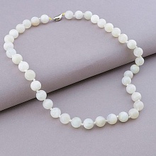 картинка Бусы 'SUNSTONES' Лунный камень 49 см от магазина Wolves