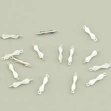 картинка Коннектор Серебро(925) 10x2мм от магазина Wolves