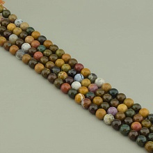 картинка Нитка Яшма 40 см 8 5 мм (Без замка) от магазина Wolves