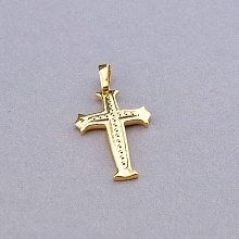 картинка Крестик 'XUPING'  (позолота 18к) от магазина Wolves