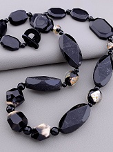 картинка Бусы Агат Муранское стекло 70 см от магазина Wolves