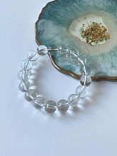 картинка Элитный Браслет Горный хрусталь на резинке от магазина Wolves