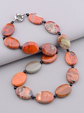 картинка Бусы Яшма Агат 48 см от магазина Wolves