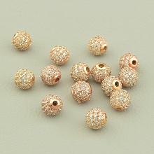 картинка Вставка Фианит 6х6мм (позолота 18к (розовая)) от магазина Wolves