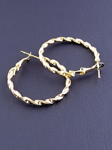 картинка Серьги 'Fashion' 30х3мм от магазина Wolves