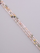 картинка Нитка Кварц 40 см 4 5 мм (Без замка) от магазина Wolves