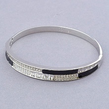 картинка Браслет 'XUPING' Фианит 17 см (родий) от магазина Wolves