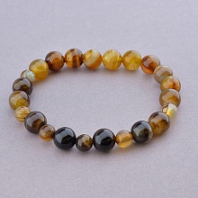 картинка Браслет 'SUNSTONES' Агат 17 см от магазина Wolves