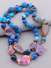 картинка Бусы Агат 90 см от магазина Wolves