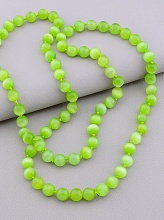 картинка Бусы Кошачий глаз 86 см от магазина Wolves