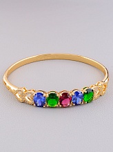 картинка Браслет 'XUPING' Фианит 17 см (позолота 18к) от магазина Wolves