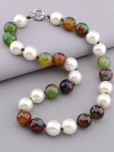 картинка Бусы Агат Майорка 50 см от магазина Wolves