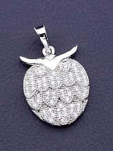 картинка Кулон 'XUPING' Фианит  (родий) от магазина Wolves