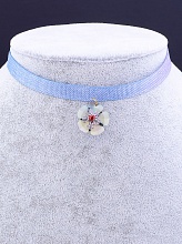 картинка Чокер 'FJ' Сrystal Ткань 30 см от магазина Wolves